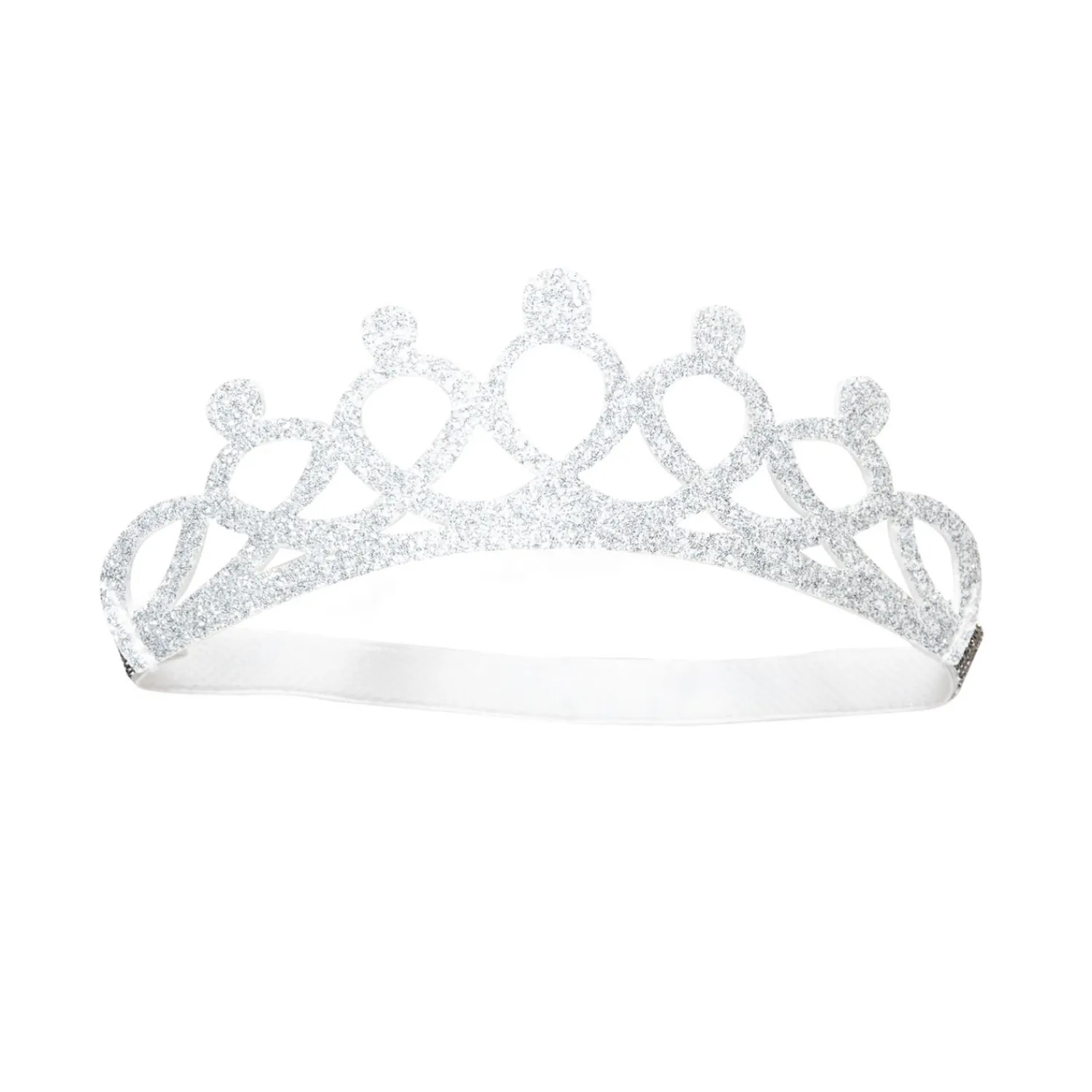 Poppenjurk Fee en Eenhoorn met Sequins en Kroon, 28-35 cm-Heless