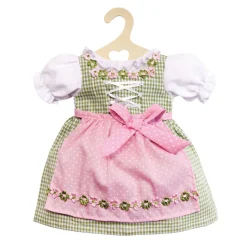 Poppenjurk Groen en Roze, 35-45 cm>Heless Online