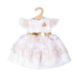 Poppenjurk Prinses met Kroon, 28-35 cm>Heless Hot