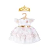 Poppenjurk Prinses met Kroon, 35-45 cm-Heless Online