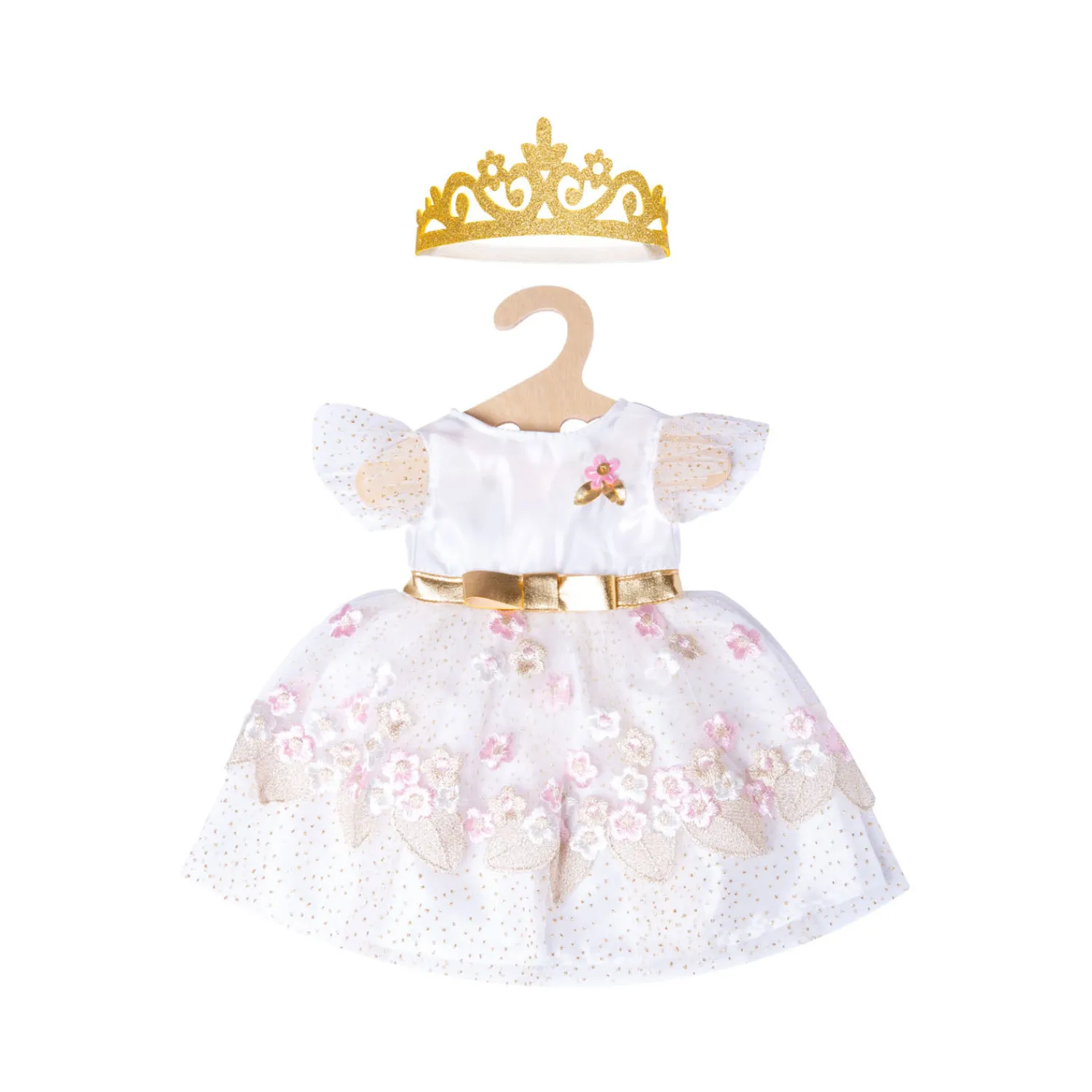 Poppenjurk Prinses met Kroon, 35-45 cm-Heless Online