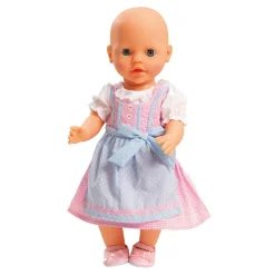 Poppenjurk Roze en Blauw, 35-45 cm-Heless New