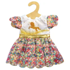 Poppenjurk Unicorn Goldy, 35-45 cm>Heless Outlet