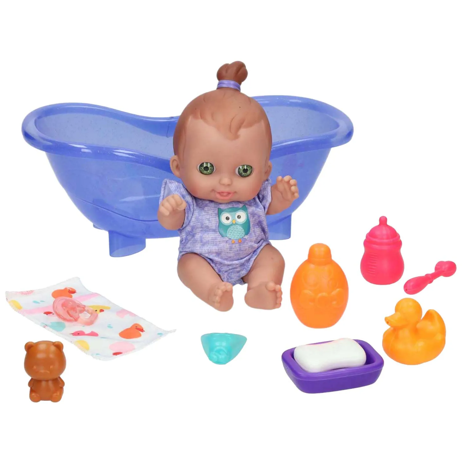 Poppenset met Ligbad> Hot