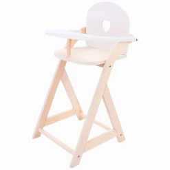 Poppenstoel Roze/Wit Outlet