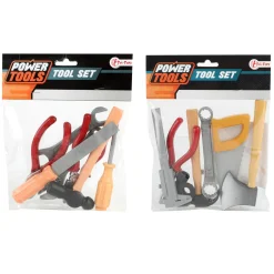 Power Tools Gereedschapset in Zak, 7dlg.-Toi-Toys Sale