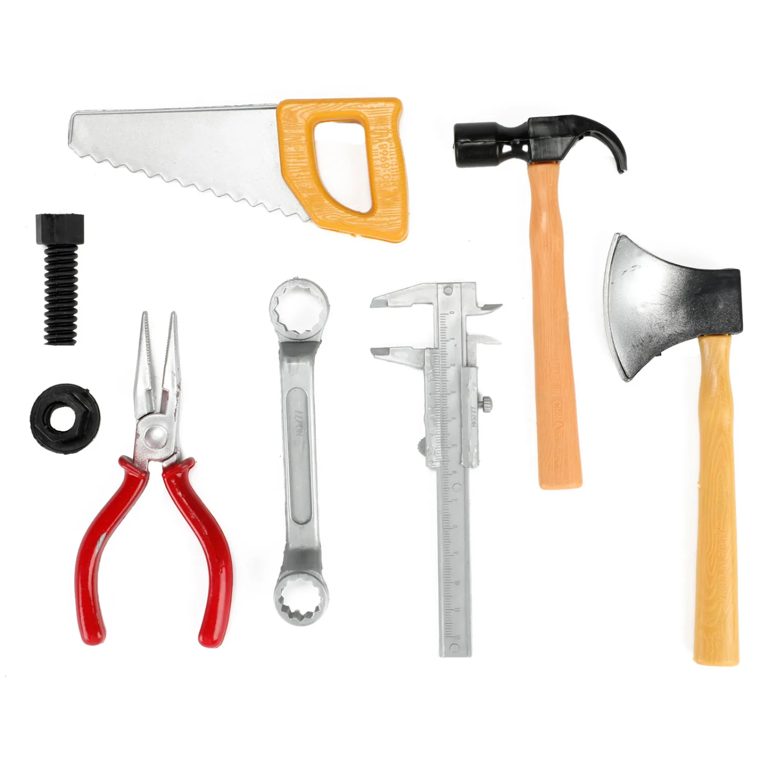 Power Tools Gereedschapset in Zak, 7dlg.-Toi-Toys Sale