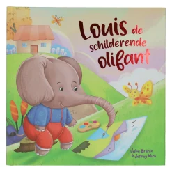 Prentenboek Groot - Louis de Schilderende Olifant>Wins Holland