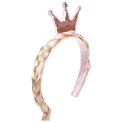 Princess Friends Diadeem met Lange Vlecht en Kroon><noscript><img width=