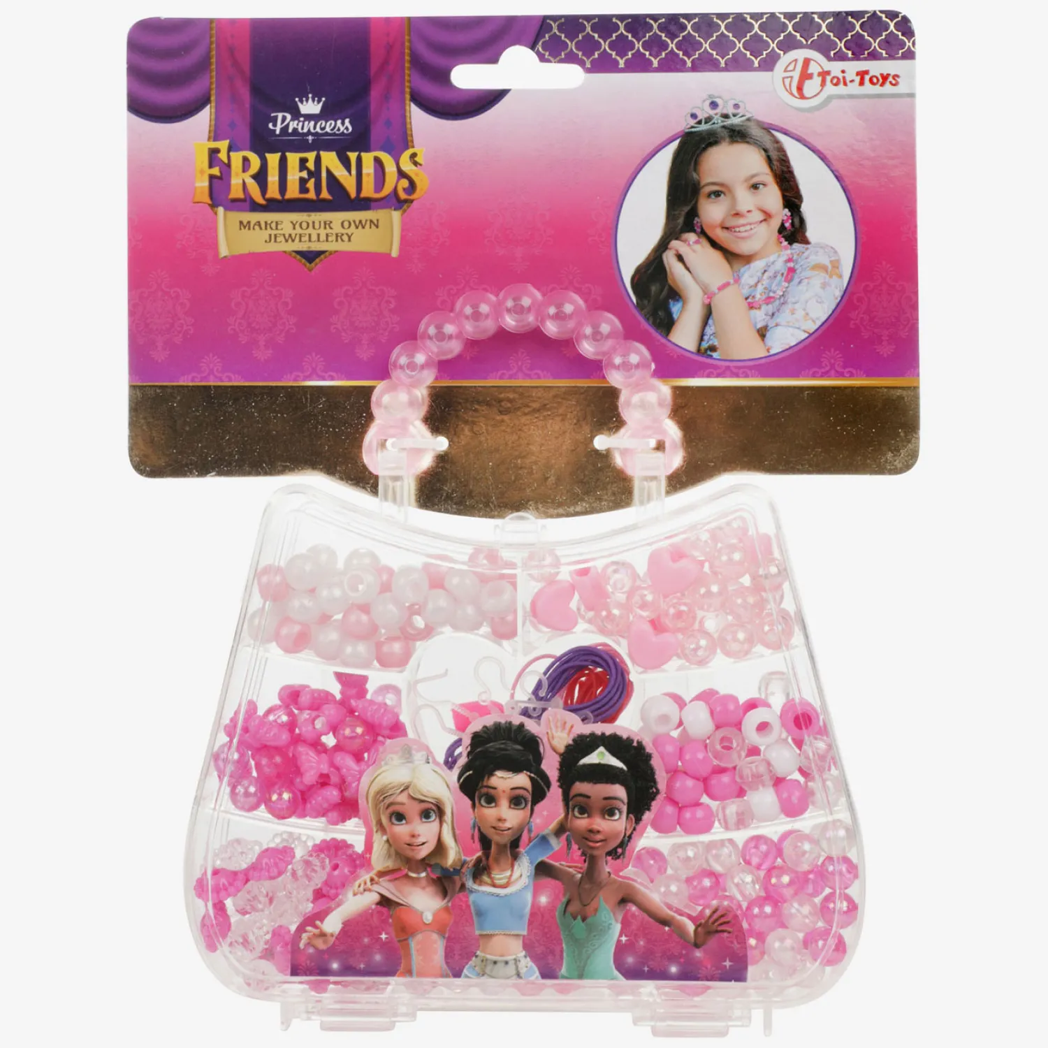 Princess Friends Maak je eigen Kralen Sieraden in Handtas-Toi-Toys Sale
