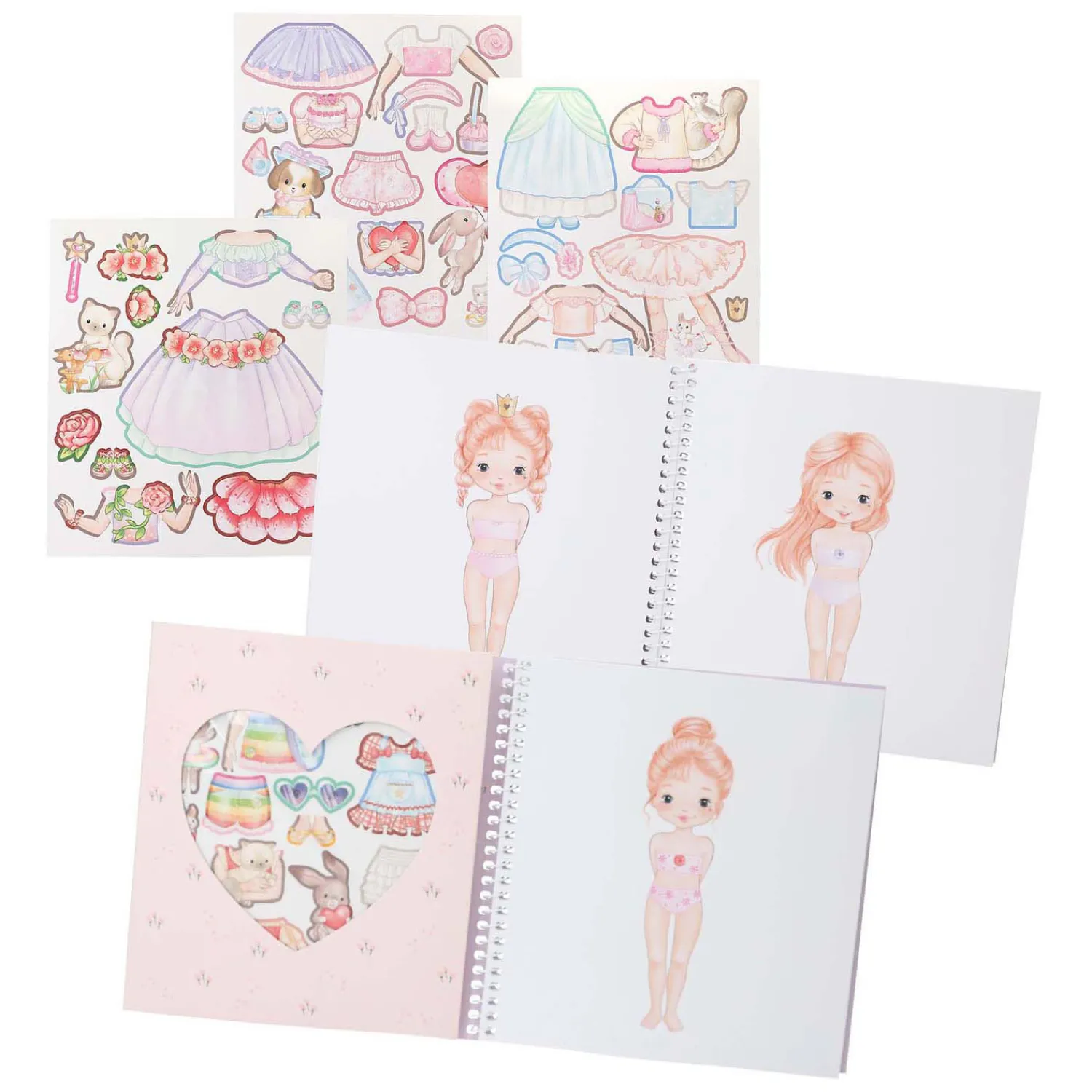 Princess Mimi Dress Me Up Stickerboek-Depesche Online