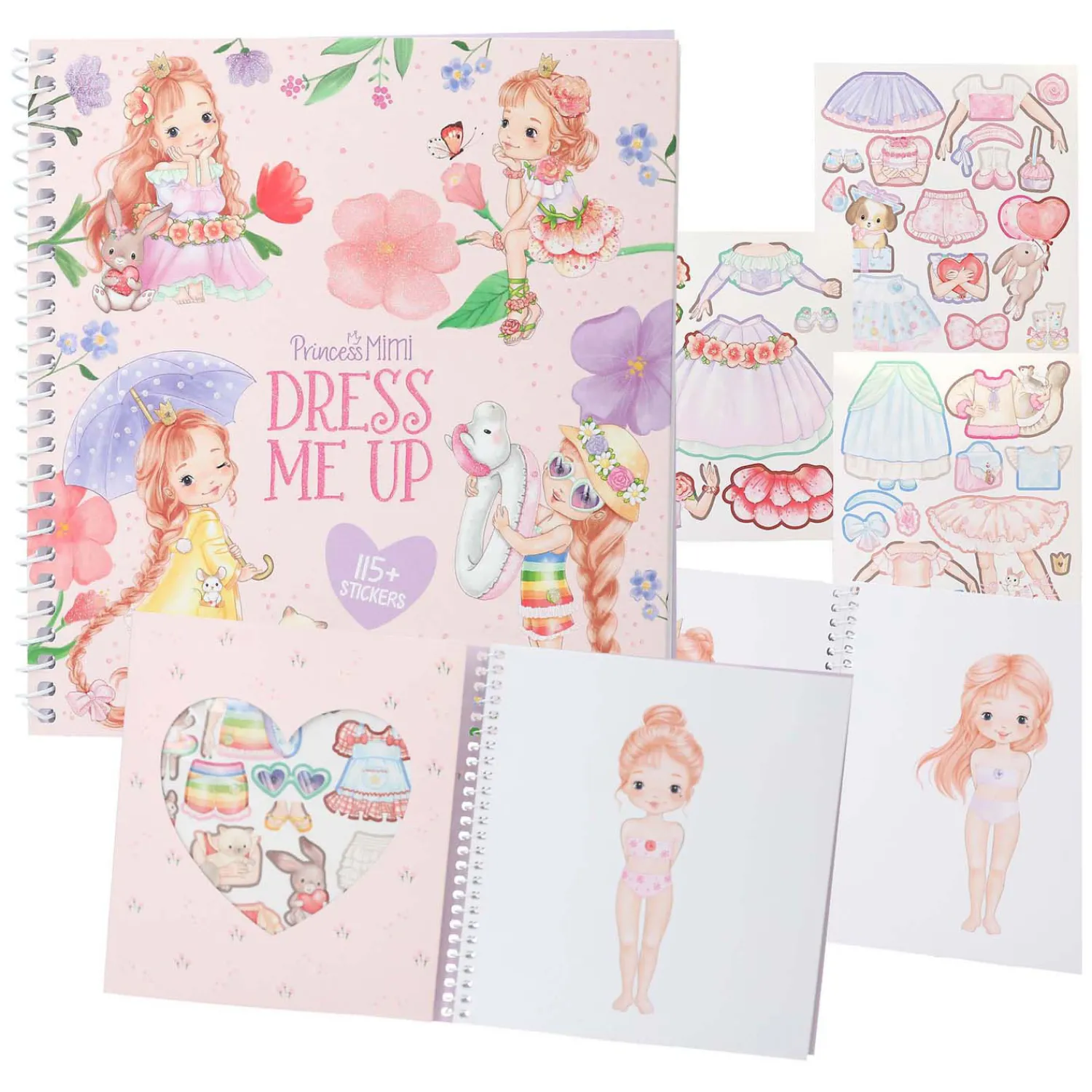 Princess Mimi Dress Me Up Stickerboek-Depesche Online