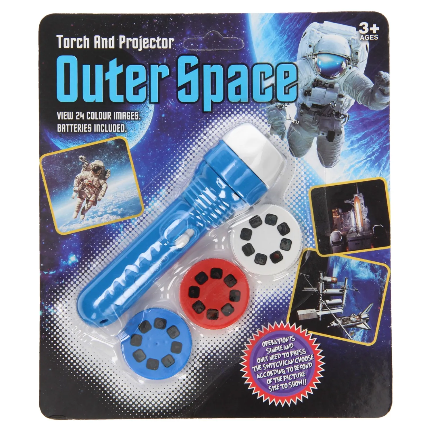 Projectie Zaklamp - Space> Discount