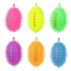 Toi-Toys Pufferz Pufferbal Rugby, 14cm