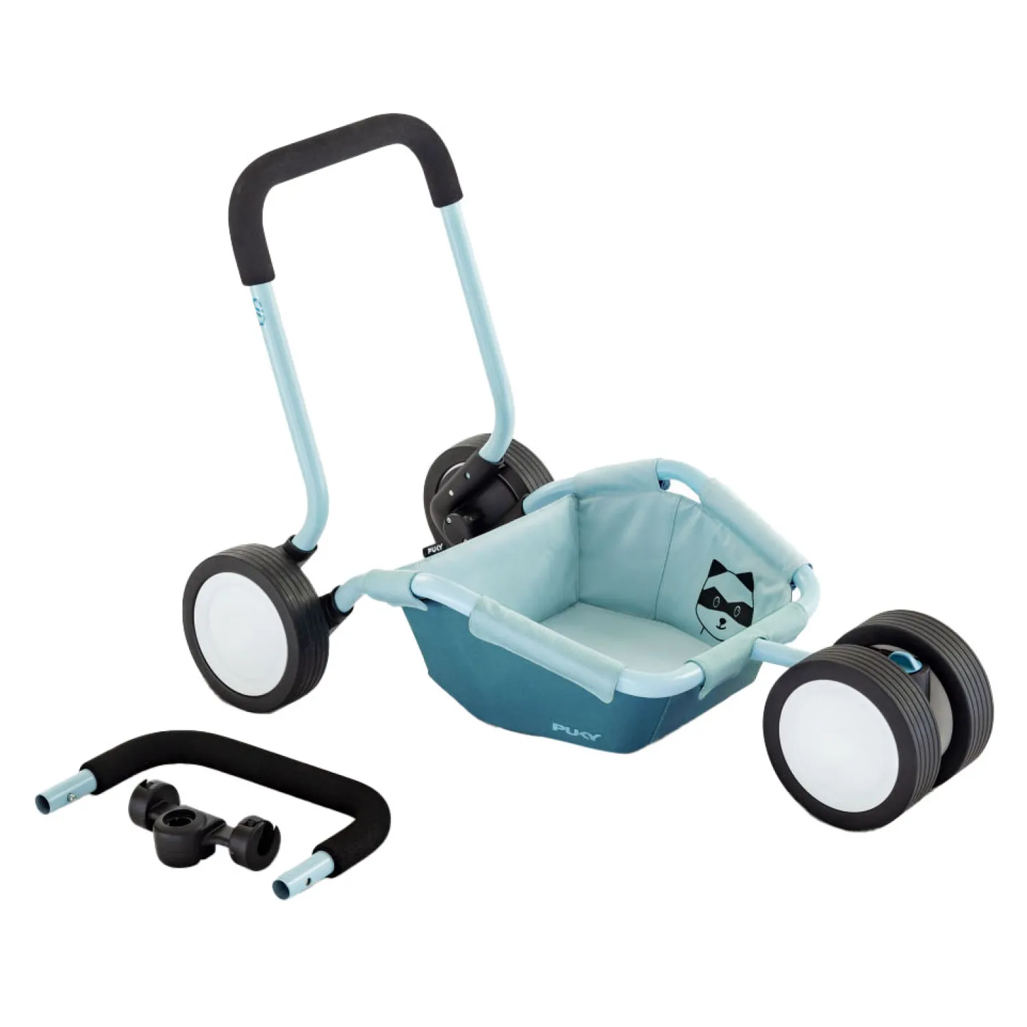 Traily Baby Loopwagen - Retro Blauw-Puky Online