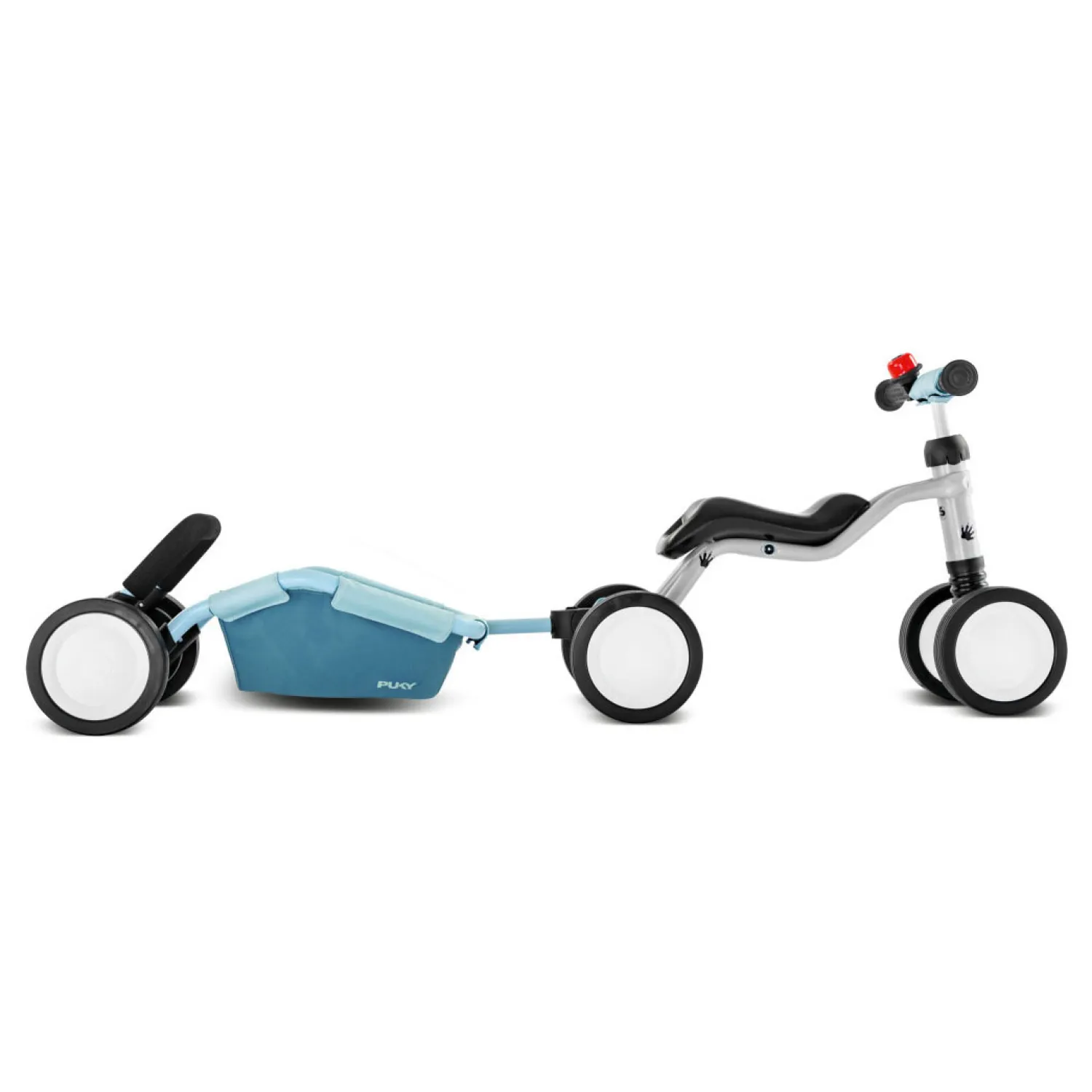 Traily Baby Loopwagen - Retro Blauw-Puky Online