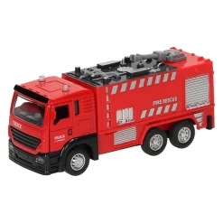 Pull-back Brandweerwagen Rood Licht en Geluid- Clearance