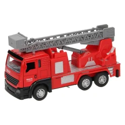 Pull-back Ladderwagen Rood Licht en Geluid Clearance