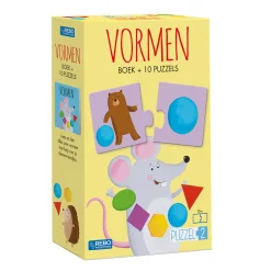 Puzzel2 - Boek Vormen met 10 Puzzels>Rebo Publishers Best