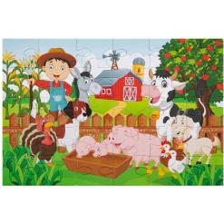 Puzzel Boerderij, 30st.-Creative Craft Group New