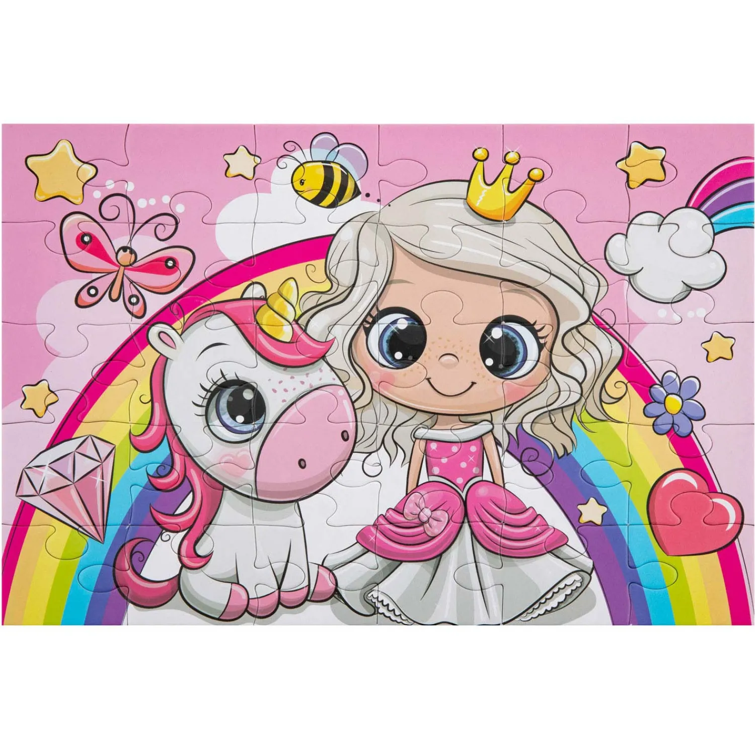 Creative Craft Group Puzzel Eenhoorn, 30st. Discount