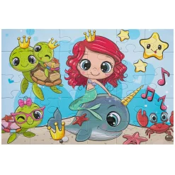 Puzzel Zeemeermin, 30st.-Creative Craft Group Hot