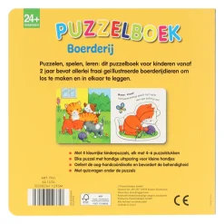 Puzzelboek Boerderij - 4 Puzzels-Wins Holland Discount