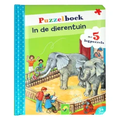 Puzzelboek in de Dierentuin (met 5 Legpuzzeltjes)>Wins Holland Hot