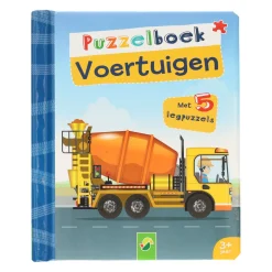 Puzzelboek Voertuigen - 5 Legpuzzels-Wins Holland Outlet