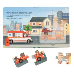 Puzzelboek Voertuigen - 5 Legpuzzels-Wins Holland Outlet