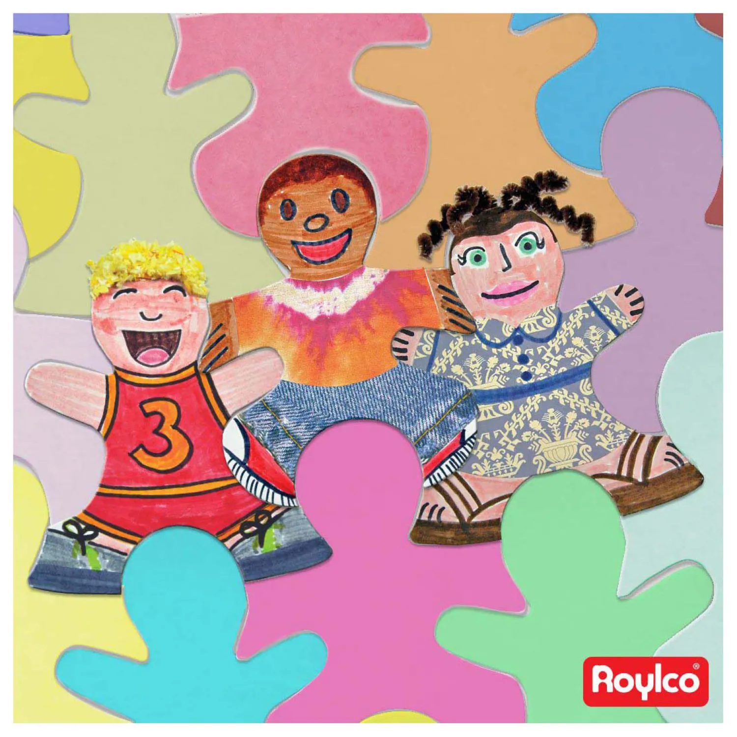 Puzzelfiguren Kinderen - 24st. Clearance