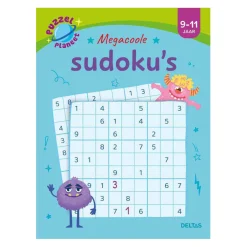Puzzelplaneet - Megacoole Sudoku's 9-11 jaar-Deltas