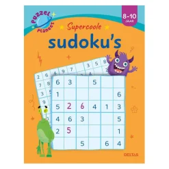 Puzzelplaneet - Supercoole Sudoku's 8-10 jaar-Deltas Discount