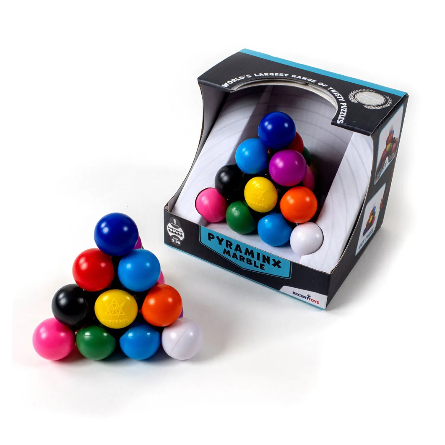 Recent Toys Pyraminx Marble Breinbreker Puzzel Outlet