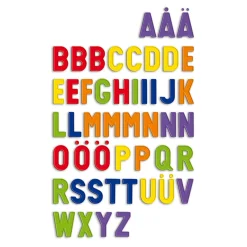 ABC Magneten Hoofdletters, 48st.>Quercetti Outlet