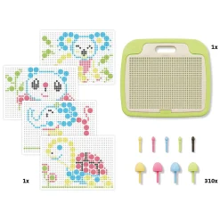 Quercetti Fantacolor Play Eco Insteek Mozaïek, 310dlg. New