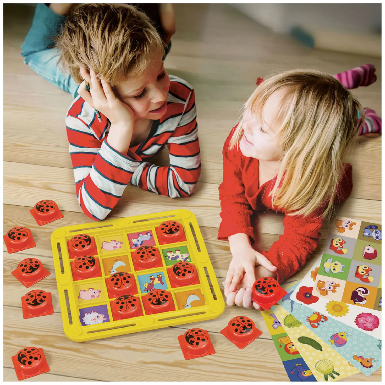 Fantamemo Spel Lieveheerstbeestje-Quercetti Hot