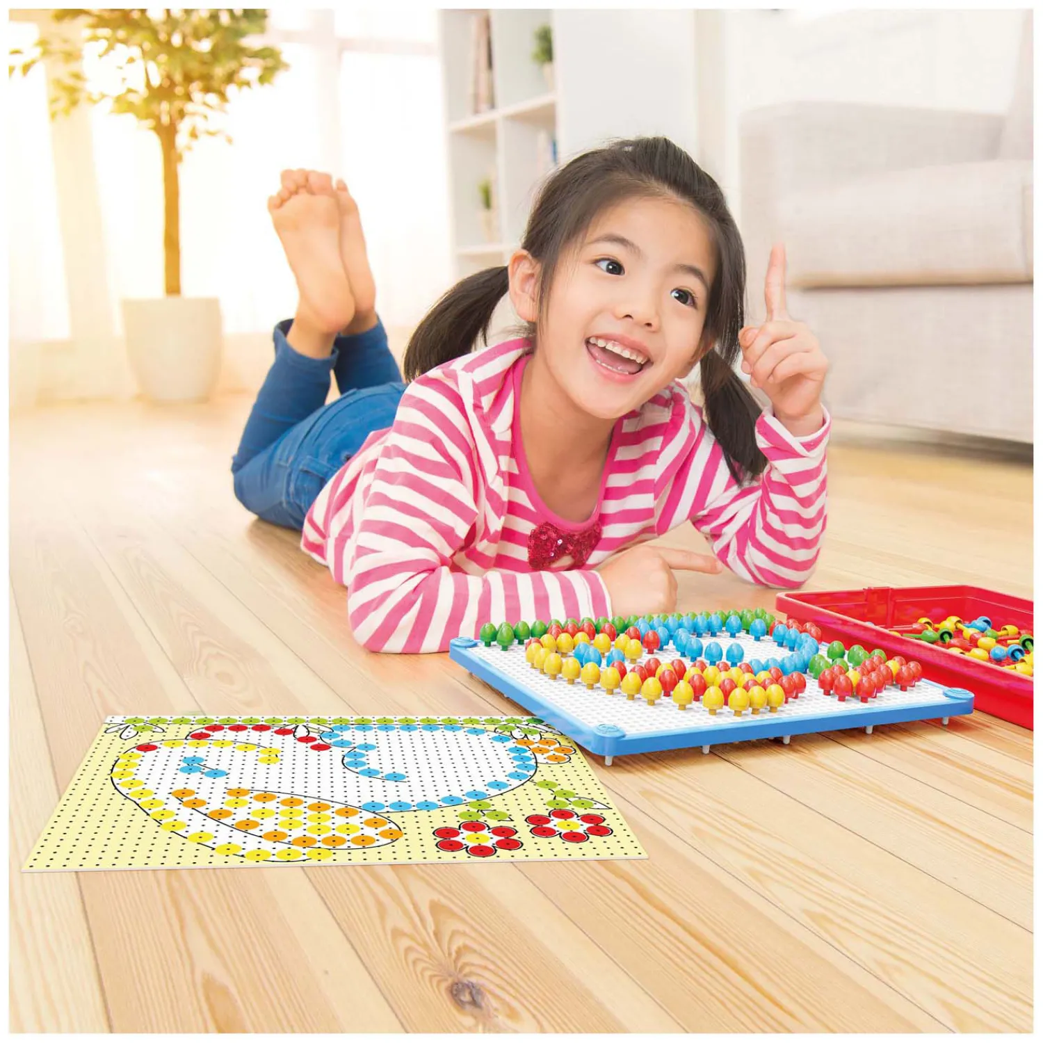 Insteek Mozaïek, 150 pins>Quercetti Outlet