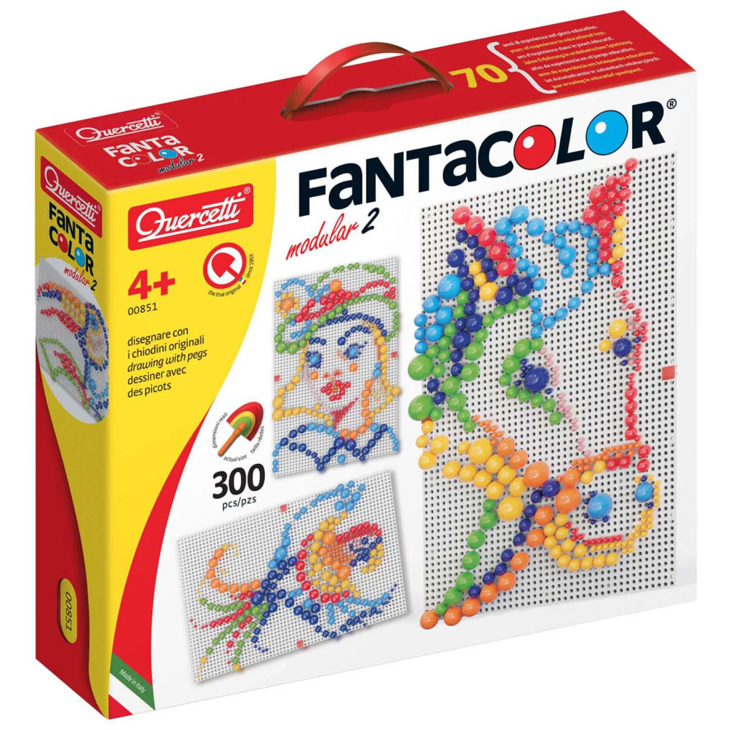 Insteek Mozaïek, 300 pins>Quercetti