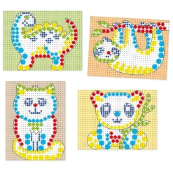 Quercetti Insteek Mozaïek, 150 pins