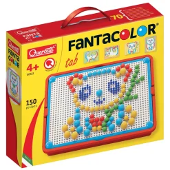 Quercetti Insteek Mozaïek, 150 pins