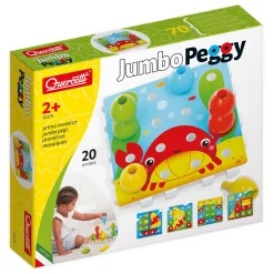 Quercetti Jumbo Insteek Pinnen, 20dlg. Discount