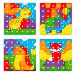 Quercetti Jumbo Insteek Pinnen, 45dlg. Online