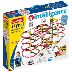 Knikkerbaan met Lift, 12mtr.-Quercetti