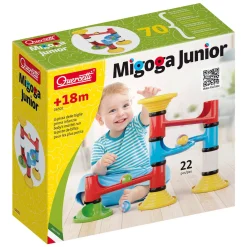 Knikkerbaan Migoga Junior, 22dlg.>Quercetti New