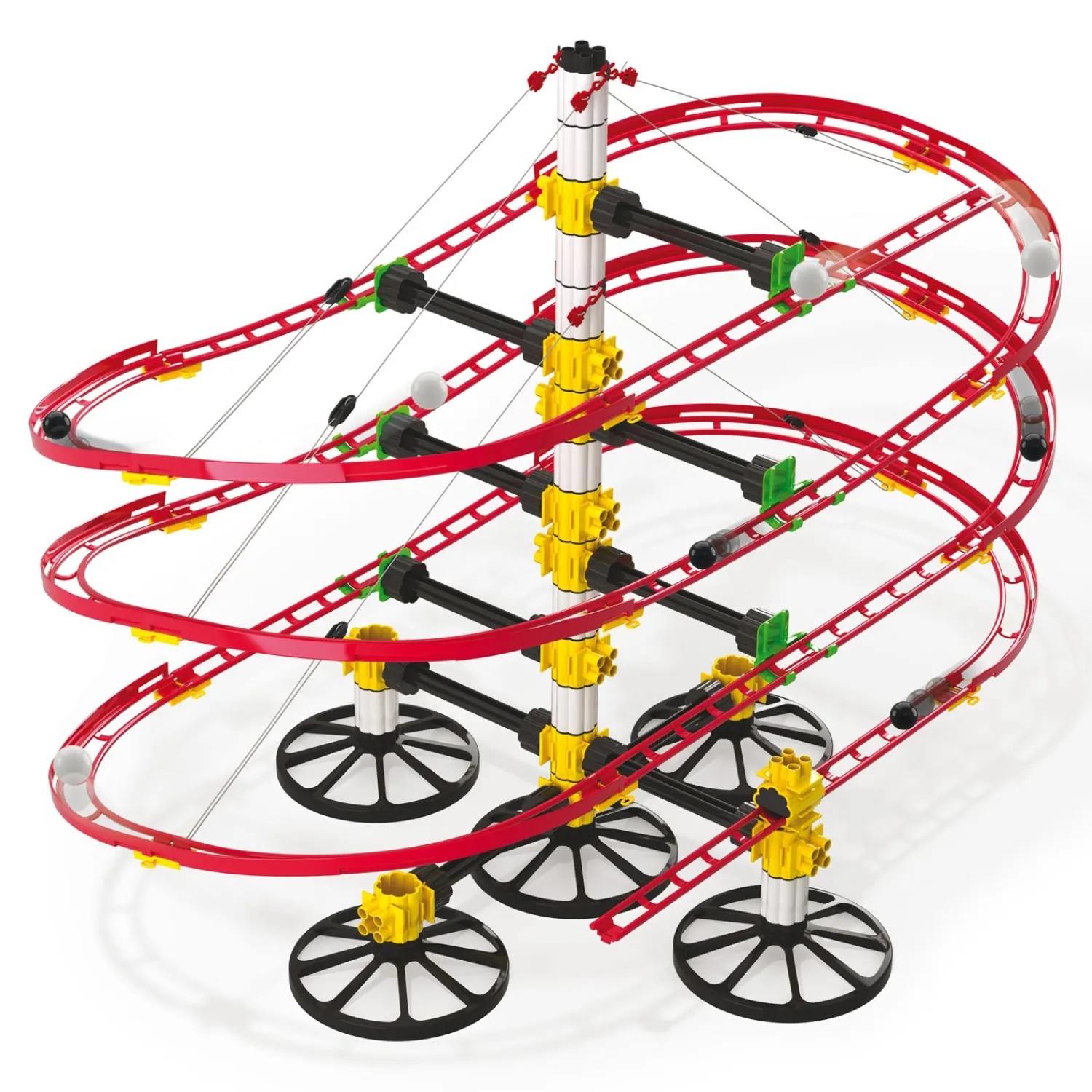 Knikkerbaan Suspension, 132dlg.-Quercetti Online