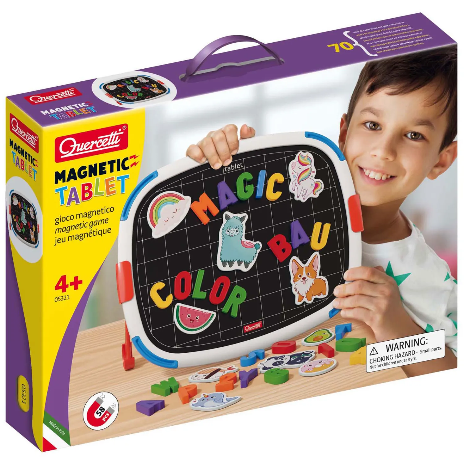 Quercetti Magneet Tablet Basis Letters Sale