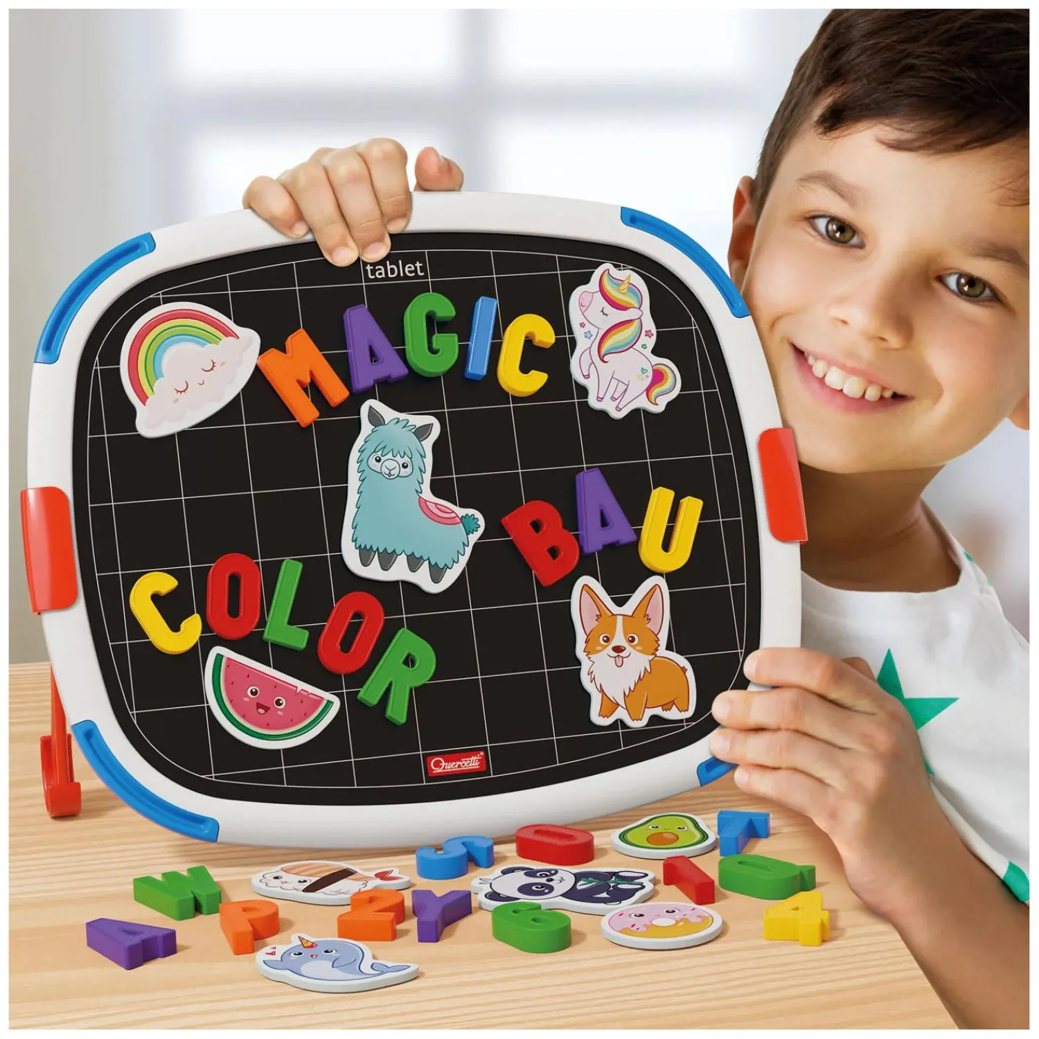 Quercetti Magneet Tablet Basis Letters Sale