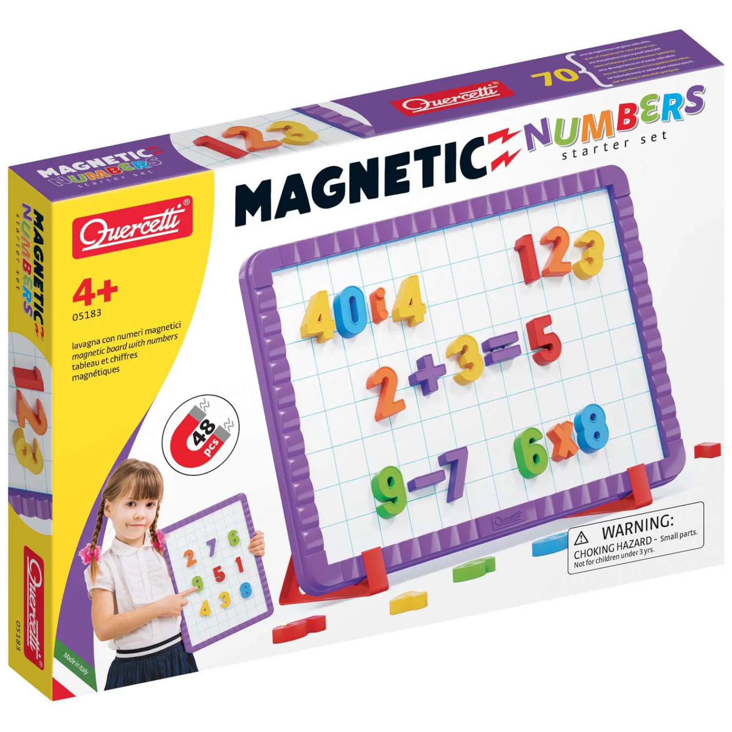 Quercetti Magneetbord Basic Nummers Discount