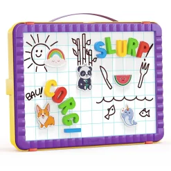 Magneetbord Letters in Opbergkoffer-Quercetti Outlet